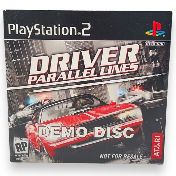 Driver Parallel Lines PlayStation 2 (2006) Demo Disc - Picture 1 of 5